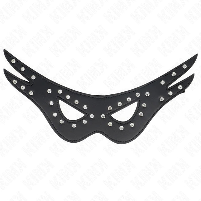 KINK - SEXY KUNSTLEDERMASKE MODELL 2 27 x 13 CM