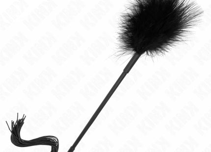 KINK - SILIKONPEITSCHE MIT FEDERN ZUM KITZELN 47 CM