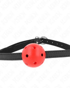 KINK - SIMPLICITY ROT ATMUNGSAKTIVER 4,5 CM BALLGAG 62 x 1,5 CM