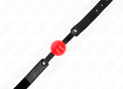 KINK - SOFT TPE BALL 4 CM GAG MODELL 1 66 x 2,5 CM VERSTELLBAR 41-61 CM