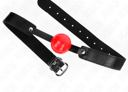 KINK - SOFT TPE BALL 4 CM GAG MODELL 1 66 x 2,5 CM VERSTELLBAR 41-61 CM