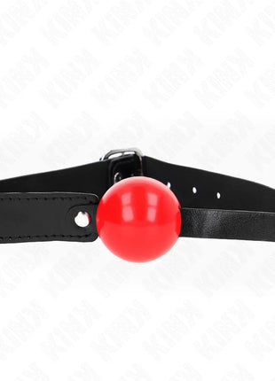 KINK - SOFT TPE BALL 4 CM GAG MODELL 1 66 x 2,5 CM VERSTELLBAR 41-61 CM