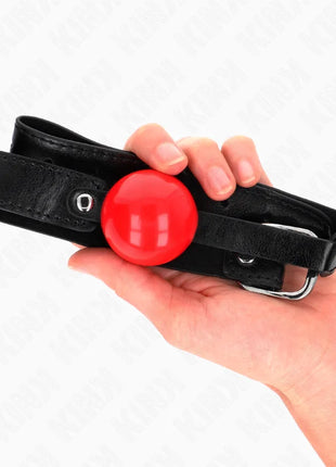 KINK - SOFT TPE BALL 4 CM GAG MODELL 1 66 x 2,5 CM VERSTELLBAR 41-61 CM