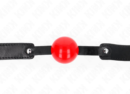 KINK - SOFT TPE BALL 4 CM GAG MODELL 1 66 x 2,5 CM VERSTELLBAR 41-61 CM