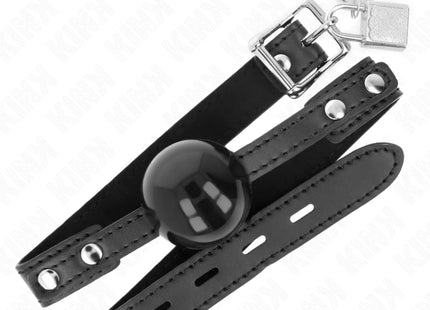 KINK - SOFT TPE BALL 4 CM GAG MODELL 3 60 x 2 CM VERSTELLBAR 37-52 CM
