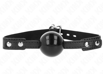 KINK - SOFT TPE BALL 4 CM GAG MODELL 3 60 x 2 CM VERSTELLBAR 37-52 CM