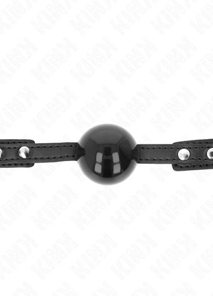 KINK - SOFT TPE BALL 4 CM GAG MODELL 3 60 x 2 CM VERSTELLBAR 37-52 CM