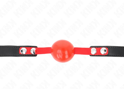 KINK - SOFT TPE BALL 4 CM GAG MODELL 4 60 x 2 CM VERSTELLBAR 37-52 CM