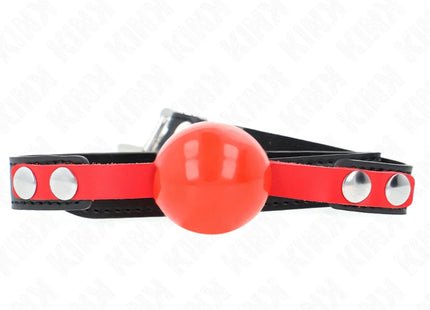 KINK - SOFT TPE BALL 4 CM GAG MODELL 4 60 x 2 CM VERSTELLBAR 37-52 CM