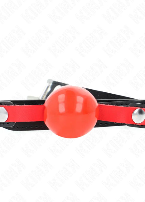 KINK - SOFT TPE BALL 4 CM GAG MODELL 4 60 x 2 CM VERSTELLBAR 37-52 CM
