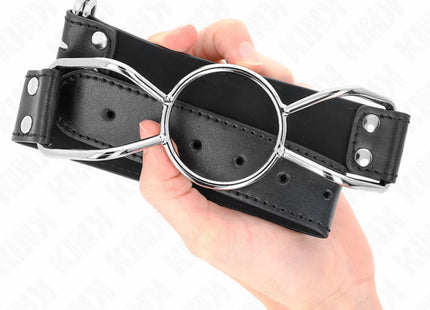 KINK - SPIDER MOUTH GAG 60 X 3 CM GRÖSSE L 5 CM