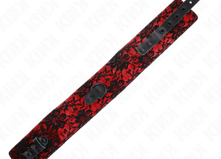 KINK - SPITZENKETTE MIT GÜRTEL MIT ECHTLEDERGÜRTEL 105 CM / 44 X 5,5 CM