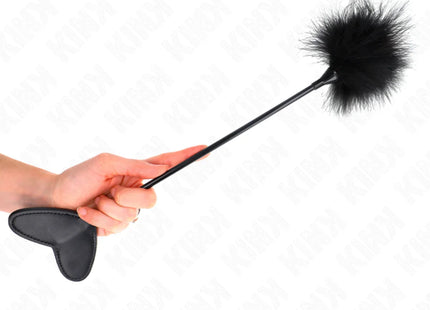 KINK - TICKLE FEATHERS MIT HERZPADDEL 31 CM