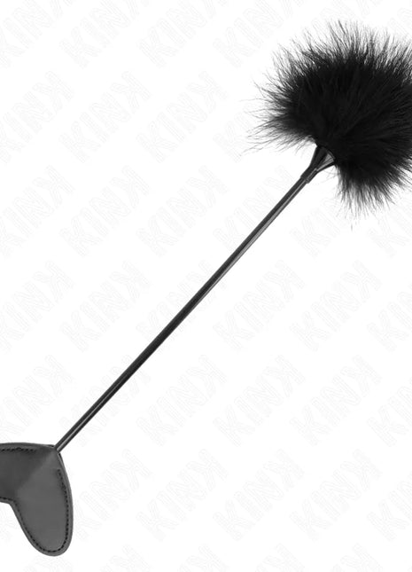 KINK - TICKLE FEATHERS MIT HERZPADDEL 31 CM
