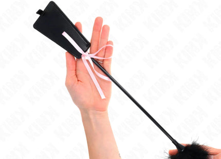 KINK - TICKLE FEATHERS MIT ROSA SCHLEIFE 49 CM