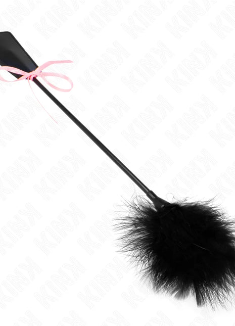 KINK - TICKLE FEATHERS MIT ROSA SCHLEIFE 49 CM