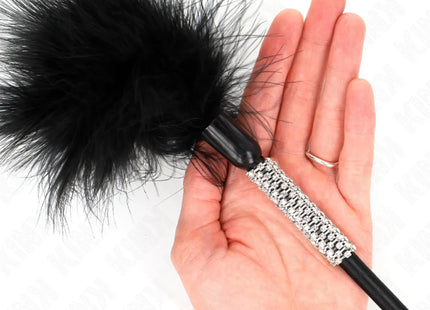 KINK - TICKLE FEDERN MIT STRASS-GRIFF 50 CM