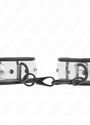 KINK - TRANSPARENT HANDGELENKMANSCHETTEN VERSTELLBAR 18-30 CM X 5,5 CM