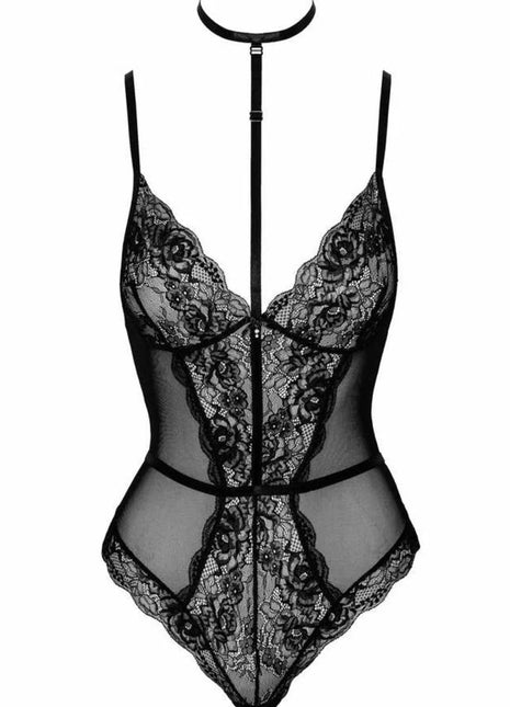 KISS248 Stringbody aus Spitze von Kissable - S/M / Black - Bodys