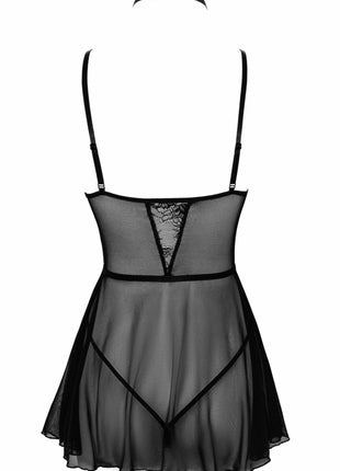 KISS249 Negligee aus Netz und Spitze von Kissable - Negligee
