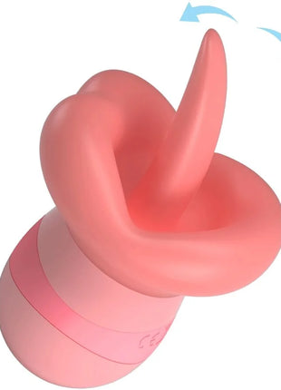 KYLEE ZUNGEN-KLITORIS-STIMULATOR 10 VIBRATIONEN - NUDE PINK - Auflegvibrator