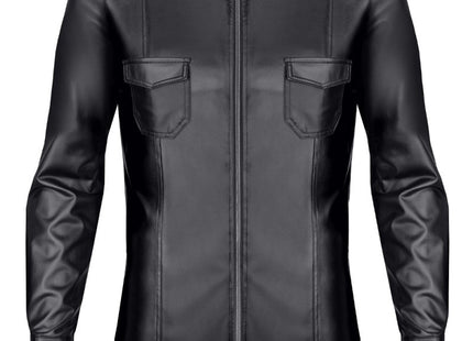 langarm Herren Shirt RMNatale001 schwarz von Regnes Fetish Planet - S / Black - Herren-Shirt