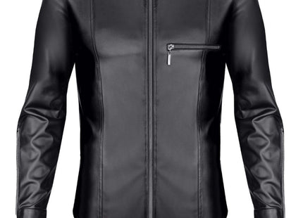 langarm Herren Shirt RMPasquale001 schwarz von Regnes Fetish Planet - S / Black - Herren-Shirt