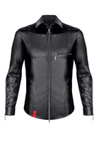 langarm Herren Shirt RMPasquale001 schwarz von Regnes Fetish Planet - S / Black - Herren-Shirt
