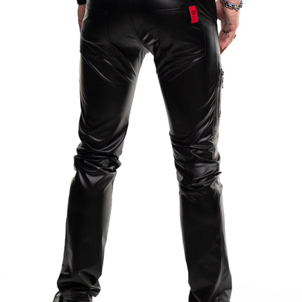 lange Herren Hose RMAmedeo001 schwarz von Regnes Fetish Planet - Herren-Hose