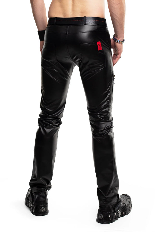 lange Herren Hose RMAmedeo001 schwarz von Regnes Fetish Planet - Herren-Hose