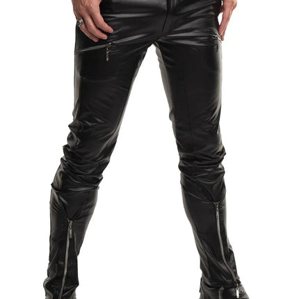 lange Herren Hose RMGabriele001 schwarz von Regnes Fetish Planet - Herren-Hose