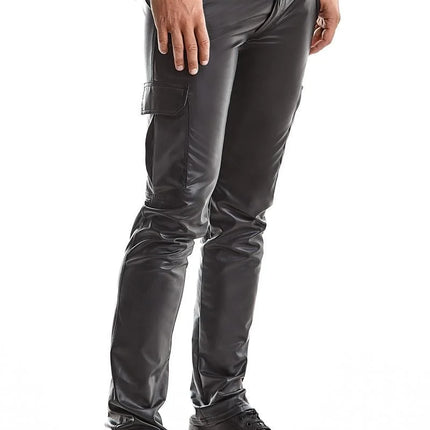 lange Herren Hose RMMatteo001 schwarz von Regnes Fetish Planet - S - 2XL / Black - Herren-Hose