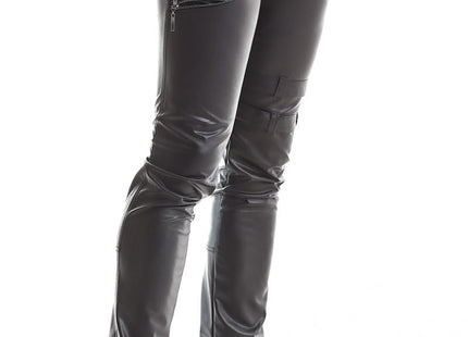 lange Herren Hose RMTommaso001 schwarz von Regnes Fetish Planet - S - 2XL / Black - Herren-Hose
