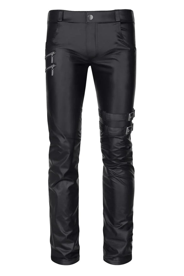 lange Herren Hose RMTommaso001 schwarz von Regnes Fetish Planet - S / Black - Herren-Hose