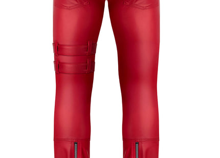 lange Herren Hose RMTommaso002 rot von Regnes Fetish Planet - Herren-Hose