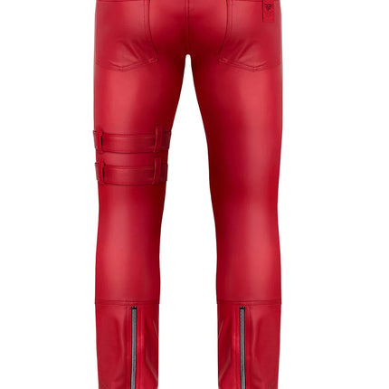 lange Herren Hose RMTommaso002 rot von Regnes Fetish Planet - Herren-Hose