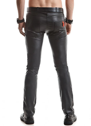 lange Herren Hose RMVincenzo001 schwarz von Regnes Fetish Planet - Herren-Hose