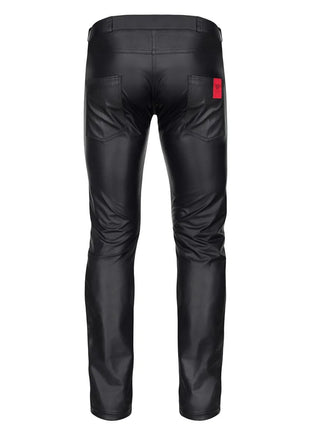 lange Herren Hose RMVincenzo001 schwarz von Regnes Fetish Planet - Herren-Hose