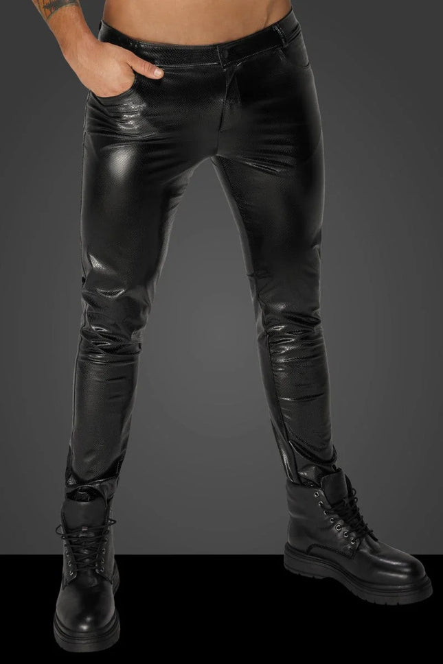lange Hose H067 von Noir Handmade Alpha Collection - S / schwarz - Herren-Hose