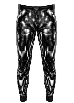 lange Hose H078 von Noir Handmade Chaos Collection - S / schwarz - Herren-Hose