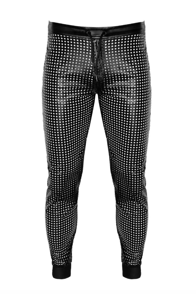 lange Hose H078 von Noir Handmade Chaos Collection - S / schwarz - Herren-Hose