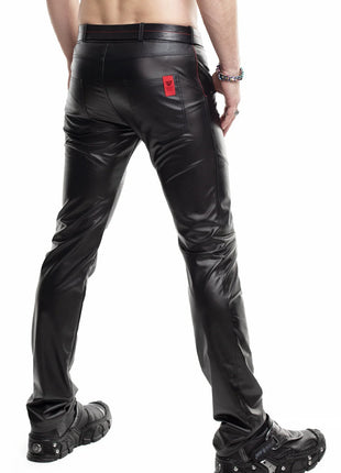 lange klassische Herren Hose RMVitale001 schwarz vob Regnes Fetish Planet - Herren-Hose