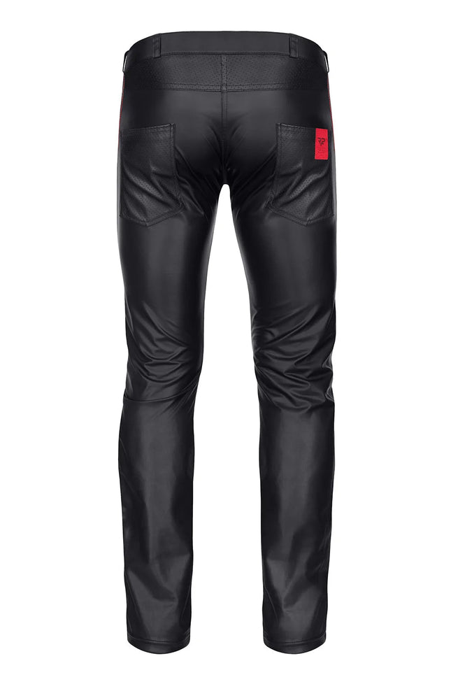 lange klassische Herren Hose RMVitale001 schwarz vob Regnes Fetish Planet - Herren-Hose