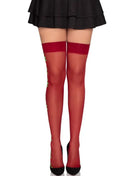 LEG AVENUE - 1957 STRUMPFHOSEN MIT ROTEN BLUMEN - EINHEITSGRÖSSE