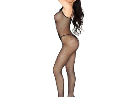 LEG AVENUE - 89375 SCHRITTLOSER NETZBODY SCHWARZ - EINHEITSGRÖSSE