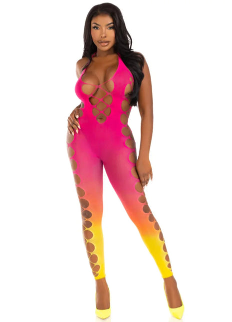 LEG AVENUE - ANKLE BODYSTOCKING SUNSET - Bodystocking