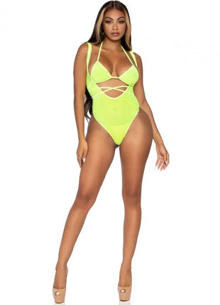 LEG AVENUE - BIKINI-TOP UND BODY EINE GRÖSSE - Bodys