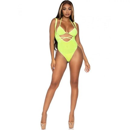 LEG AVENUE - BIKINI-TOP UND BODY EINE GRÖSSE - Bodys