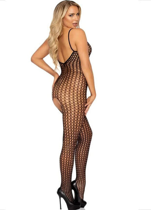 LEG AVENUE - BODYSTOCKING CROCHET SCHWARZ - Bodystocking