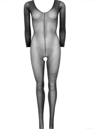 LEG AVENUE - BODYSTOCKING LANGARM SCHWARZ - Bodystocking